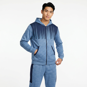 Conjunto Deportivo Vintage para Adultos, Sudadera con Capucha y Cierre Completo, con Bolsillos Laterales y Pantalones a Juego, Ropa Casual de Otoño - Product Image 6
