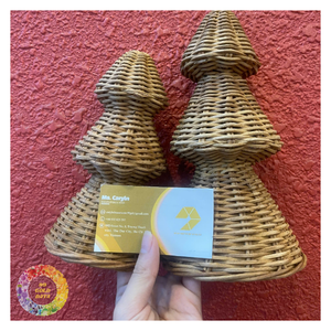 ของตกแต่งนางฟ้าหวาย งานแฮนด์เมดจากวัสดุธรรมชาติ ของตกแต่งคริสต์มาส ขายส่งสำหรับผู้ซื้อจำนวนมาก ของตกแต่งบ้าน - Product Image 5