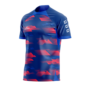 Maillots de football professionnels personnalisés en sublimation intégrale, vêtements de sport, uniformes de football 180 g/m² 100 % coton - Product Image 1