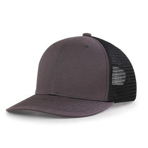 Unisex 5-Panel Mesh Snapback <b>Hat</b> Breathable Adjustable Flat Brim Casual Cap Spring <b>Summer</b> Red - Product Image 2