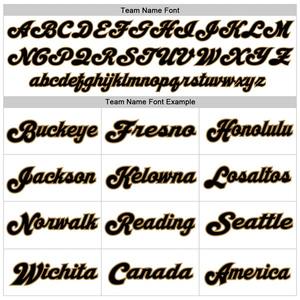 Camiseta de fútbol americano retro auténtica de malla blanca, negra y dorada personalizada, uniforme de equipo de fútbol americano estilo vintage - Product Image 6