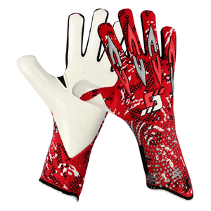 Gants de gardien de but de football professionnels en latex allemand blanc Contact Pro, vente chaude, fabriqués au Pakistan - Product Image 6