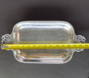 Best Quality Food Serving <b>Tray</b> Glossy Silver <b>Mirrored</b> Finished Stainless Steel Serving <b>Tray</b> With Attractive Handle - Product Image 5