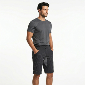 Pantalones Cortos de Ciclismo MTB Personalizados al por Mayor para Hombre, Pantalones Cortos de Bicicleta de Montaña Transpirables y Ligeros - Product Image 4