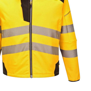 <b>High</b> <b>Visibility</b> 3-Layer Soft Shell Safety <b>Jackets</b> Men Waterproof Reflective <b>Jacket</b> Workwear <b>Softshell</b> Construction <b>Jackets</b> - Product Image 5