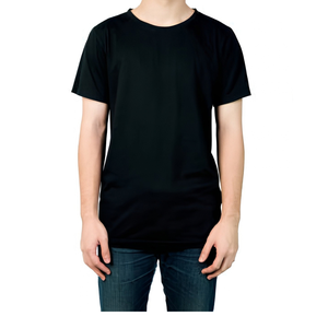 T-shirt streetwear pour homme, coupe oversize, en coton jersey uni 300 g/m², taille XXS, coupe classique, vierge, vente en gros, fabricant OEM - Product Image 3