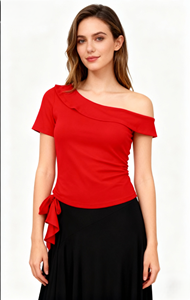 Nuevo Top Corto de Moda para Mujer, Tela Suave, Ajuste Fácil, Estilo Casual Diario, Top Corto Ligero para Mujer - Product Image 3