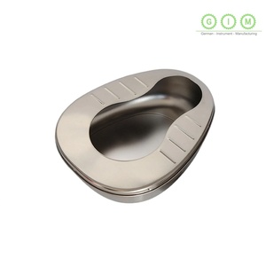 Nuevos orinales de acero inoxidable americanos, equipo médico manual, acero inoxidable alemán de grado A+, certificado CE, fabricante líder - Product Image 3
