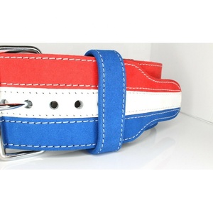 OEM personalizado 10mm gamuza cuero Powerlifting cinturón Unisex Fitness cinturón gimnasio 4 pulgadas ancho levantamiento de pesas cinturón de entrenamiento pedido al por mayor - Product Image 3