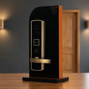 Serrure intelligente RFID TES-8001B pour hôtel, en acier inoxydable, avec carte-clé mobile pour déverrouillage, pour la sécurité à domicile au meilleur prix - Product Image 5