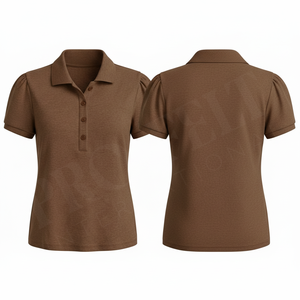 Polo ajusté sur mesure à manches courtes, respirant, confortable, élégant, avec logo personnalisé imprimé - Product Image 3