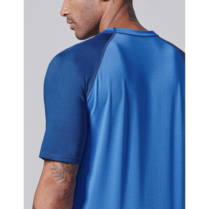 Camiseta Deportiva de Manga Corta para Hombre, Transpirable, Elástica, de Alta Calidad, Proveedor Mayorista - Product Image 6