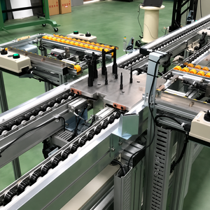 Ligne de fabrication automatisée de haute qualité, système de convoyeur en alliage d'aluminium, automatisation de la production électronique, équipement industriel - Product Image 1