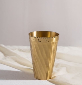 Gobelet en acier inoxydable plaqué or, verre à eau, vente directe d'usine indienne, meilleure qualité, vente chaude, tasse en acier métallique - Product Image 6