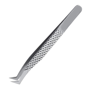 Pinzas de Precisión para Pestañas, Duraderas, con Ángulo de 45 Grados, de Acero Inoxidable, Agarre Perfecto, Herramientas para Extensión de Pestañas de Salón de Belleza, Marca Privada - Product Image 6