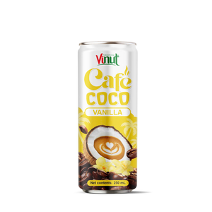 VINUT Café Coco Modèle 5 325ml - Sans OGM, Sans Lait, Sans Gluten, Grains Arabica Robusta, Marque Privée, Vente Directe Usine, OEM/ODM - Product Image 1