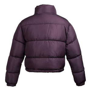New High Quality Lightweight Breathable Knitted <b>Cropped</b> <b>Puffer</b> <b>Jacket</b> Women Winter Casual Fitness - Product Image 3