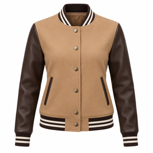 Veste d'hiver de style hip-hop pour femmes de haute qualité, en peau de mouton et coton, avec broderie de logo personnalisé, camouflage, imperméable - Product Image 6
