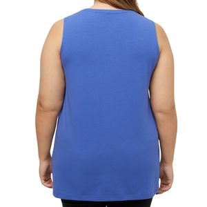 Camiseta Deportiva Personalizada para Mujer, Estilo Musculoso, de Algodón Sólido, Tejido Oversize, para Gimnasio y Actividades al Aire Libre - Product Image 3