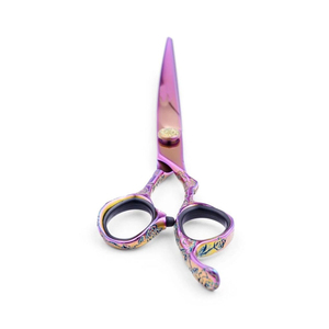 2026 New Arrival Customized Stainless Steel Salon Customized Hairdresser Barber Haircut <b>Left</b> <b>Handed</b> Hair <b>Scissors</b> Set - Product Image 5