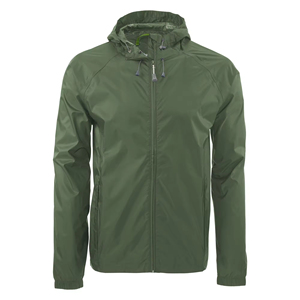 Veste coupe-vent d'extérieur personnalisée avec logo, nouvelle conception, logo personnalisé, imperméable, fermeture éclair avec logo, polyester, veste décontractée pour homme - Product Image 1