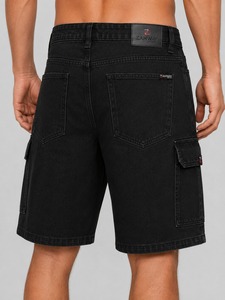 Casual Mid Rise <b>Stretch</b> Denim Comfortable Lightweight Breathable Design Perfect for Daily Summer <b>Men</b> Denim Shorts - Product Image 5