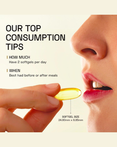 Outshine Omega 3 Softgels Advanced Fish Oil Formula Rich in EPA DHA for General Health Support Heart Brain and Daily Wellness - Product Image 5