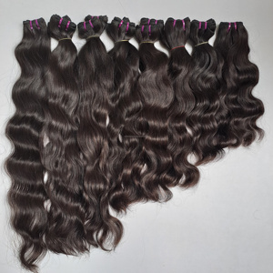 Extensions de cheveux humains Remy 100% authentiques en gros, meilleur prix, approvisionnement en vrac, extensions de cheveux Remy Inde - Product Image 5