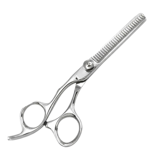 Tijeras Profesionales de Acero Inoxidable para Adelgazar el Cabello, 30 Dientes, para Diestros, Mango Largo, Tijeras Texturizadoras para Cabello, Herramientas de Corte para Salón - Product Image 2
