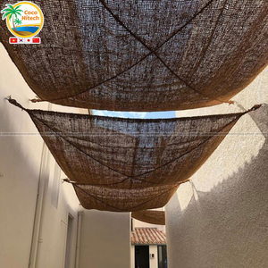 Durable Eco-Friendly Woven Coir <b>Shade</b> Sail with Manual Operation for Outdoor Patio Luxury Sunshade Solution by COCO HITECH - Product Image 4