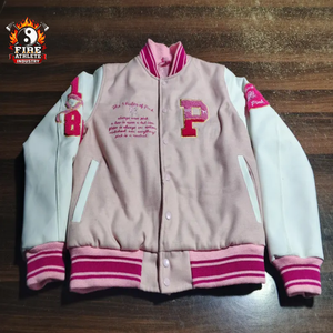 แจ็คเก็ตวาร์ซิตี้ผู้ชายสไตล์สตรีทแวร์ปี 2025 MOQ ต่ำ สำหรับใส่ลำลองและกิจกรรมกลางแจ้ง แบบซิป ทรงปกติ - Product Image 3