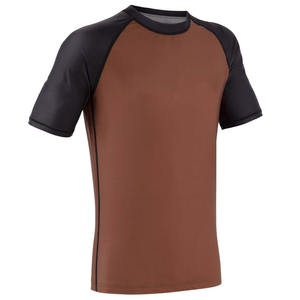 Oem Custom Made 100% Polyester Cotton Rashguard For Mens And Womens Compression Uv Light Protection Shirt For Adults - Product Image 5