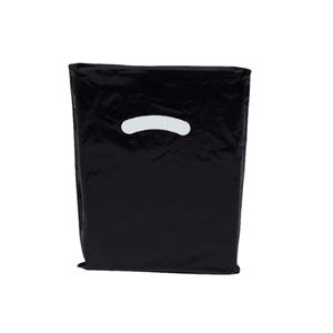 Sac à gousset latéral de conception polyvalente de luxe en PEHD/PE-BD Impression personnalisée Prix de gros Poignée de poinçon Sac découpé d'usine du Vietnam Shopping - Product Image 5