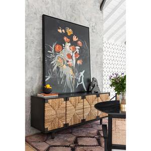 Luxury Wooden Four Door <b>Sideboard</b> Storage Cabinet with Premium Craftsmanship for Modern Bedroom Kitchen and Dining Interiors - Product Image 1