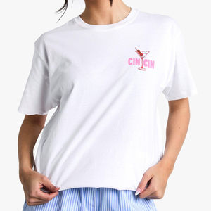 Camisetas Cortas de Moda para Mujer, Estilo Urbano, Manga Corta, Color Sólido, 100% Algodón, Transpirables, Ropa Casual de Verano - Product Image 1