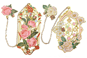 ที่คั่นหนังสือแบบกำหนดเองพร้อมจี้ห้อย สวยงามน่าประทับใจ ทันสมัย น่าหลงใหล น่าสนใจ เหมาะเป็นของขวัญที่สมบูรณ์แบบ - Product Image 4