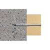 FISCHER SXR 10X80 WZ LS Vis de fixation en nylon pour cadre avec vis à tête hexagonale, zincée, fixations d'ancrage pour béton, expansion. - Product Image 5