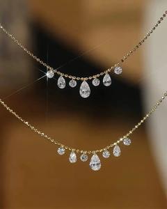 Colgante de diamante moissanita en plata de ley 925, colgante de diamante personalizado y otras joyas de diamante - Product Image 3