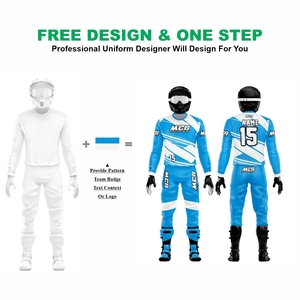 Tenues de course de motocross, VTT, BMX, tout-terrain, ATV, de qualité supérieure, en tissu luxueux, avec impression sérigraphique en silicone, design populaire 2027 - Product Image 2