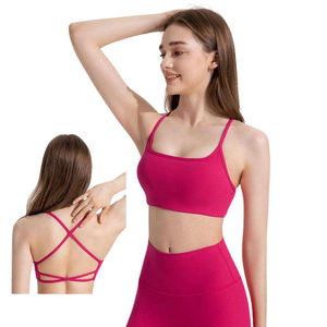 Soutien-gorge de sport pour femmes à maintien élevé, sans couture, confortable, extensible, respirant, doux, pour la remise en forme, la salle de sport, le yoga, la course à pied, le sport - Product Image 3