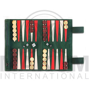 Juego de Ajedrez y Backgammon Cuadrado Portátil de Alta Calidad, Tablero de Viaje Enrollable de Cuero PU de Lujo, Hecho a Mano, Plegable y Ecológico - Product Image 2