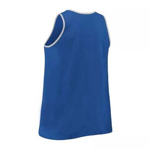 Custom Logo Sports Cotton Boys Muscle <b>Singlet</b> Sleeveless Vest Gym Men's Tank Top Bodybuilding Fitness <b>Running</b> Tank Tops - Product Image 2