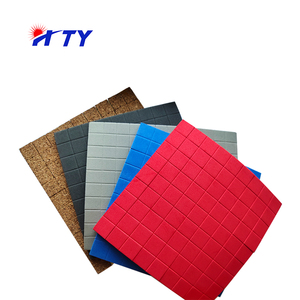 HTY Mousse de protection en liège de taille personnalisée pour le verre sur rouleaux Tampons d'espacement en liège carrés auto-adhésifs - Product Image 2