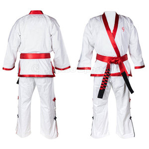 Tenue de sport JUJITSU BJJ pour adultes, logo personnalisé, tissage écologique flexible, coutures solides, col renforcé, confortable - Product Image 3