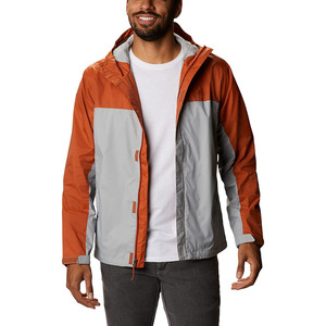 Custom High Quality Men's Autumn Quilted <b>Jacket</b> Stand Collar Zippered Varsity Windbreaker Front Logo Streetwear Coated Hooded - Product Image 1