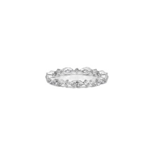 Wholesale DEF Color VS VSV Clarity Full Eternity Band Marquise & Round Lab Grown Diamond 10K 14K 18K Solid Gold Stackable Ring - Product Image 1