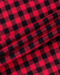 Chemise en flanelle personnalisée pour homme, manches longues, coton, à carreaux, boutonnée, décontractée, tendance, respirante, confortable, pour l'extérieur - Product Image 4