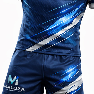 Ensembles d'uniformes de rugby sublimés professionnels en gros, anti-bactériens, anti-humidité, anti-UV, maillots d'équipe courts pour jeunes unisexes - Product Image 2