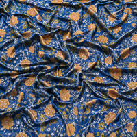 Kain Kanvas Katun Afrika Cetak Lilin Ramah Lingkungan Bernapas Ankara Fashion OEM Pakaian Tas Grosir Ekspor