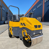 Livraison gratuite EPA Euro 5 1,2 tonne 1200KG 1000KG Mini rouleau compresseur routier Mini rouleau compresseur avec moteur Honda